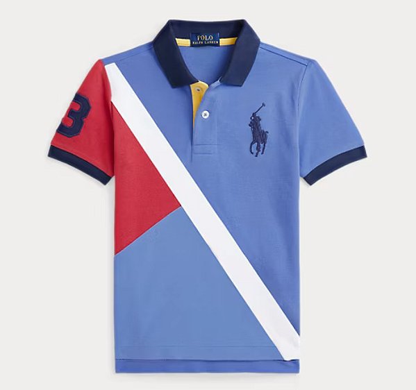 CAMISA POLO RALPH LAUREN ORIGINAL - COLECAO NOVA - TAM 7 ANOS