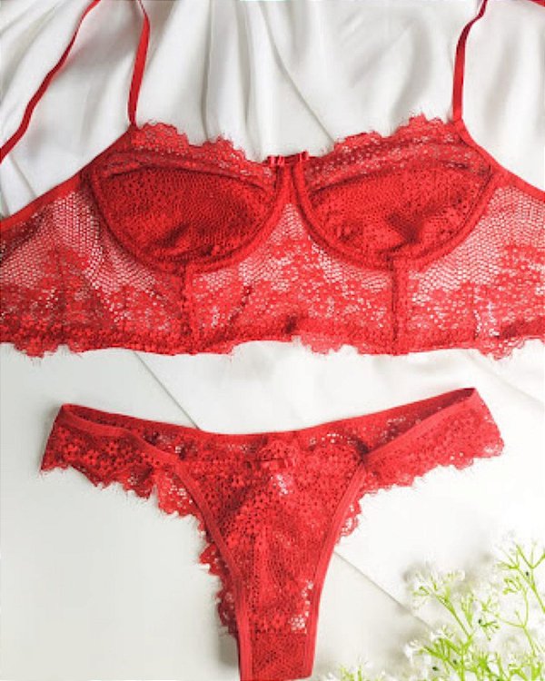 Conjuto Juliette- Vermelho