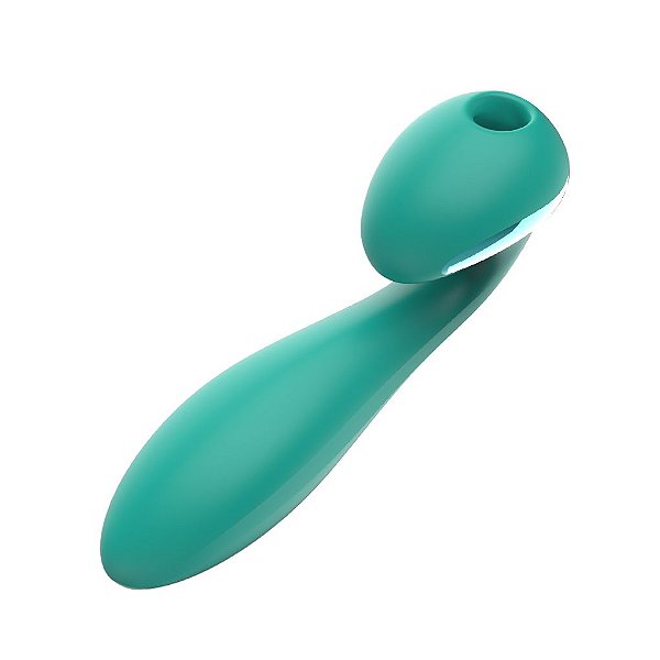 Vibrador com Cabeça Sugadora de Clit0ris