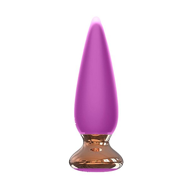 Plug Anal com Vibração e Controle Remoto