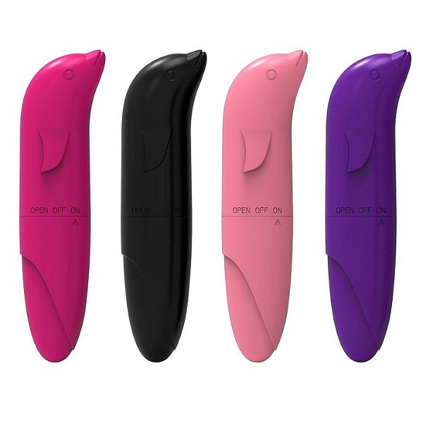 Vibrador Ponto G Golfinho Aveludado