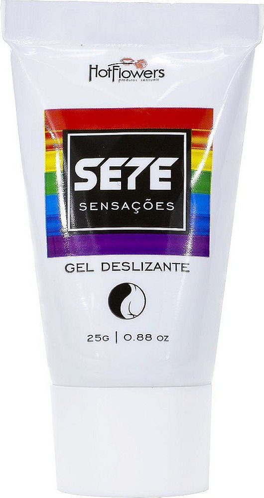 Gel Lubrificante - 7 Sensações - Hot Flowers