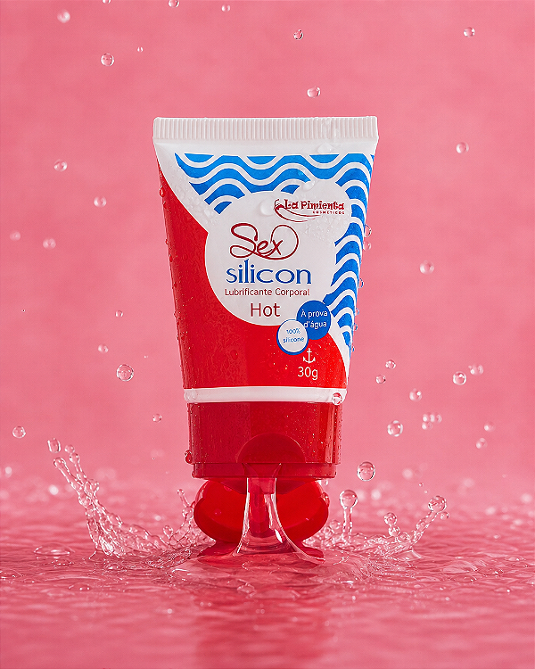 Gel Lubrificante Sex Silicon – À Prova d’Água com Efeito Quente 🔥💧