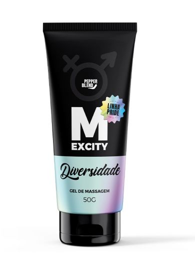 M Excity Lubrificante Deslizante Diversidade  Linha Pride- Pepper Blend