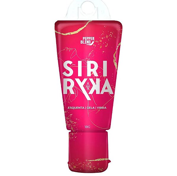 Gel Excitante Feminino Siriryca Esquenta Gela e Vibra- Pepper Blend