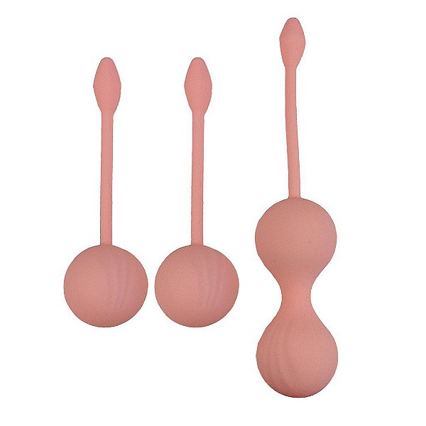 Kit de Pompoarismo com 3 Pesinhos