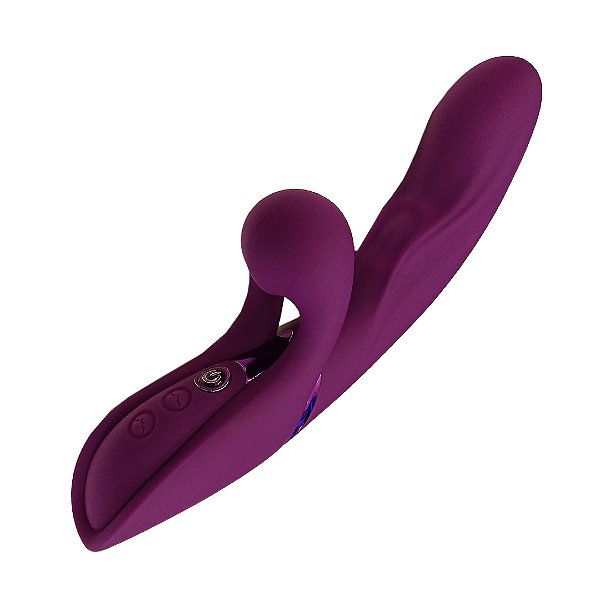Vibrador com Alça e Bolinha Estimuladora de Clitóris