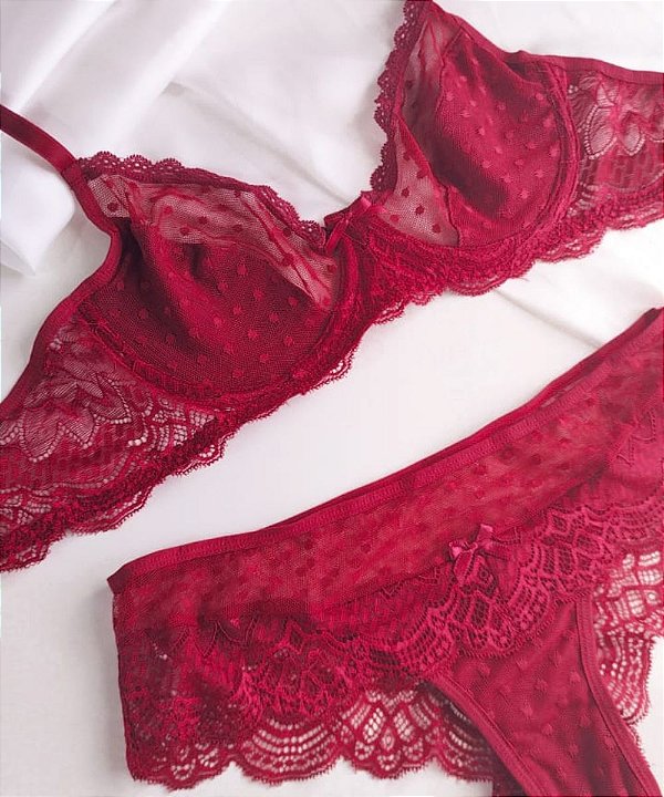Conjunto Gaby- Vermelho