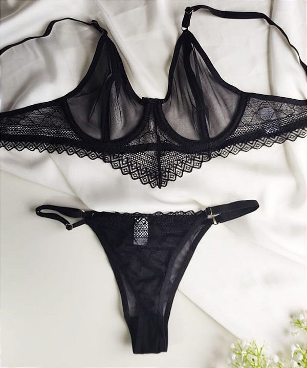 Conjunto Thay -Preto