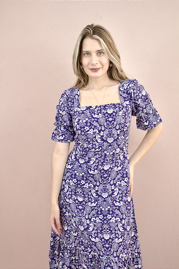 Vestido Arabesco Floral