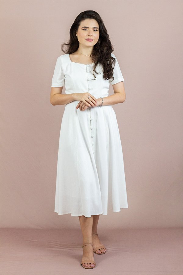 Vestido Relicário Off