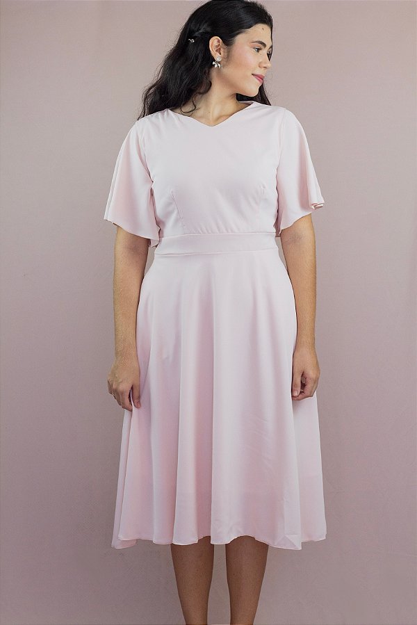 Vestido Natale Rosé Blush
