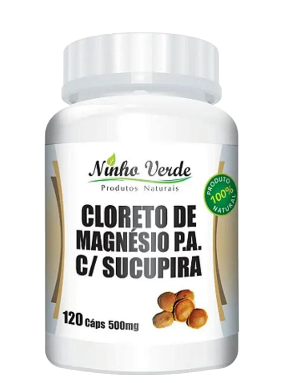 Cloreto de Magnésio + Sucupira 60 cápsulas