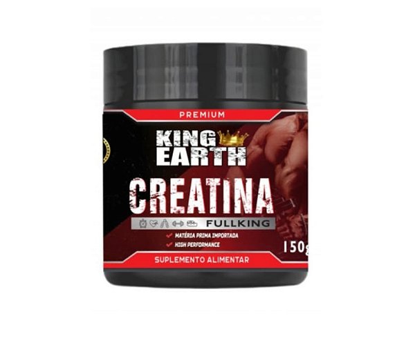 Creatina em Pó 150g mat/ prima importada. Fullking