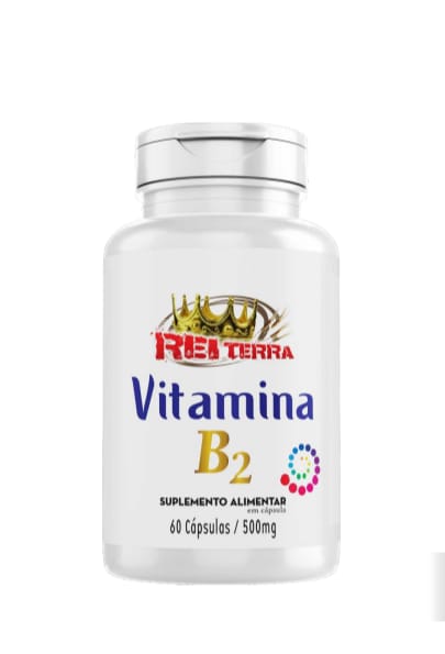 Vitamina B2 60 Cápsulas de 500 mg | Energia e Saúde da Pele