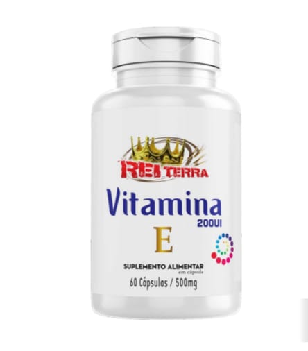 Vitamina E 200UI 60 Cápsulas de 50mg | Antioxidante e Saúde Celular