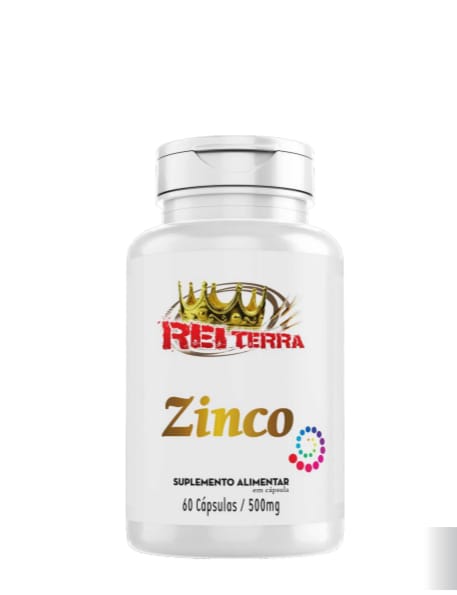 Zinco 500mg – 60 Cápsulas | Suplemento de Suporte Imunológico