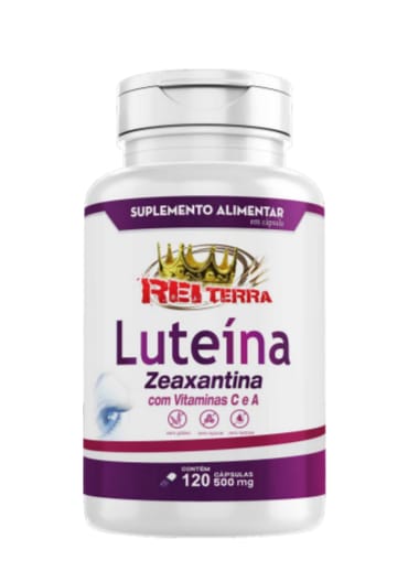 Luteína e Zeaxantina com Vitaminas C e A 120 Cps. de 500 Mg