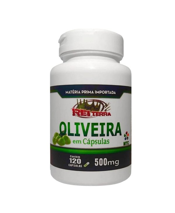 Extrato de Oliveira Acido Oleico 60 Cápsulas 500 mg