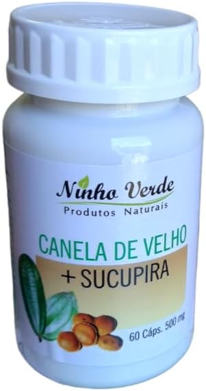 Canela de Velho + Sucupira 60 Cap. de 500mg