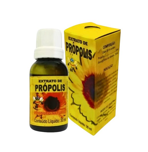 Extrato de Própolis 30ml – Saúde e Imunidade Natural
