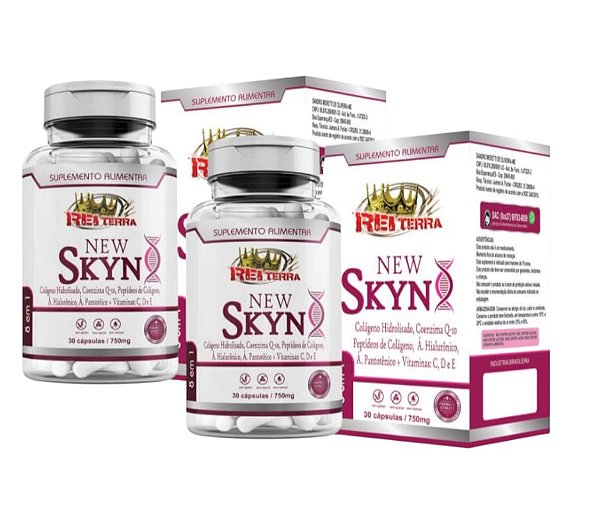 Kit 2 Colágeno Hidrolisado + Peptídeos Bioativos + Vitaminas + Coenzima Q10 – 30 cápsulas 750mg