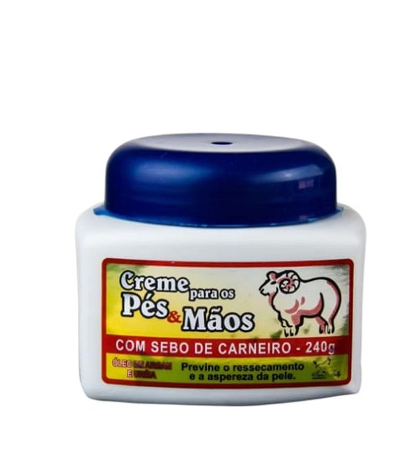 Creme Massageador  Sebo de Carneiro – Relaxamento Muscular e Hidratação Profunda