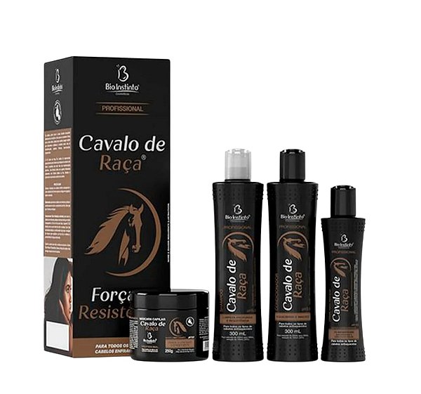 Kit Capilar Cavalo de Raça Bio instinto 4 itens no kit