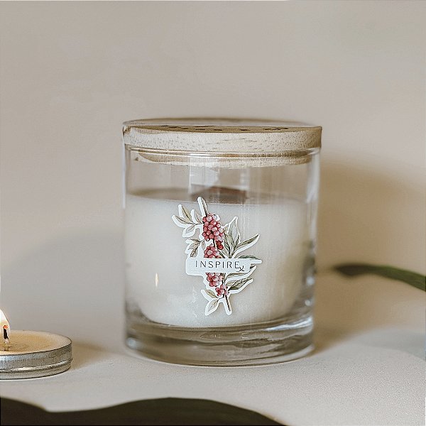 Vela aromática Pimenta Rosa - Inspire