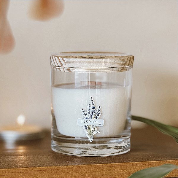 Vela aromática Lavanda - Inspire