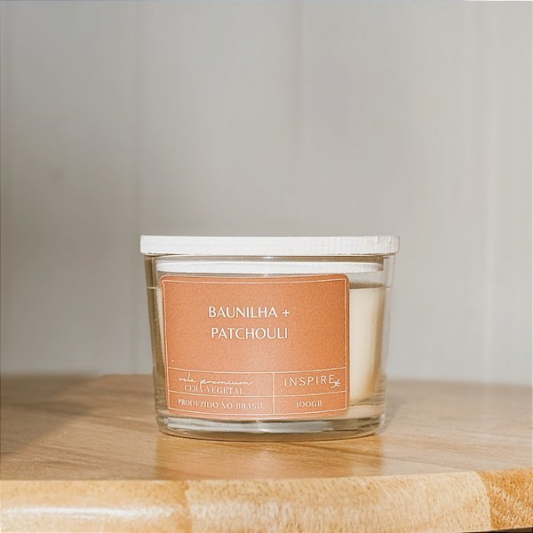 Vela Baunilha e Patchouli - Paletas