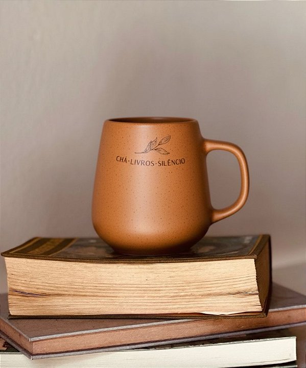 Chá, Livros, Silêncio • Caneca afetiva