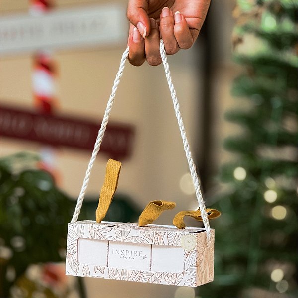 Bolsa de Natal 3 mini Velas – Expresso Polar - Natal 2025