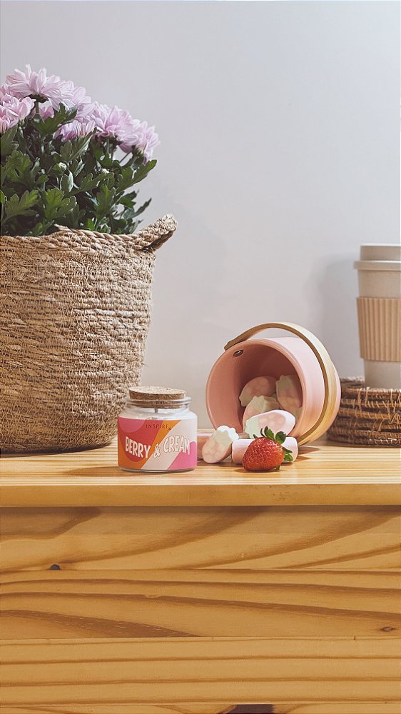 Berry & Cream • 70gr • Vela Dopamina