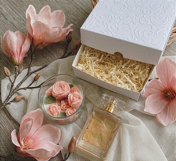 Kit Vela + Perfume | Coleção Amor que Floresce