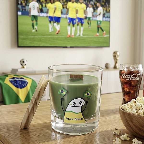 Vela Verde Limão Siciliano 200 gr - Copa 2026