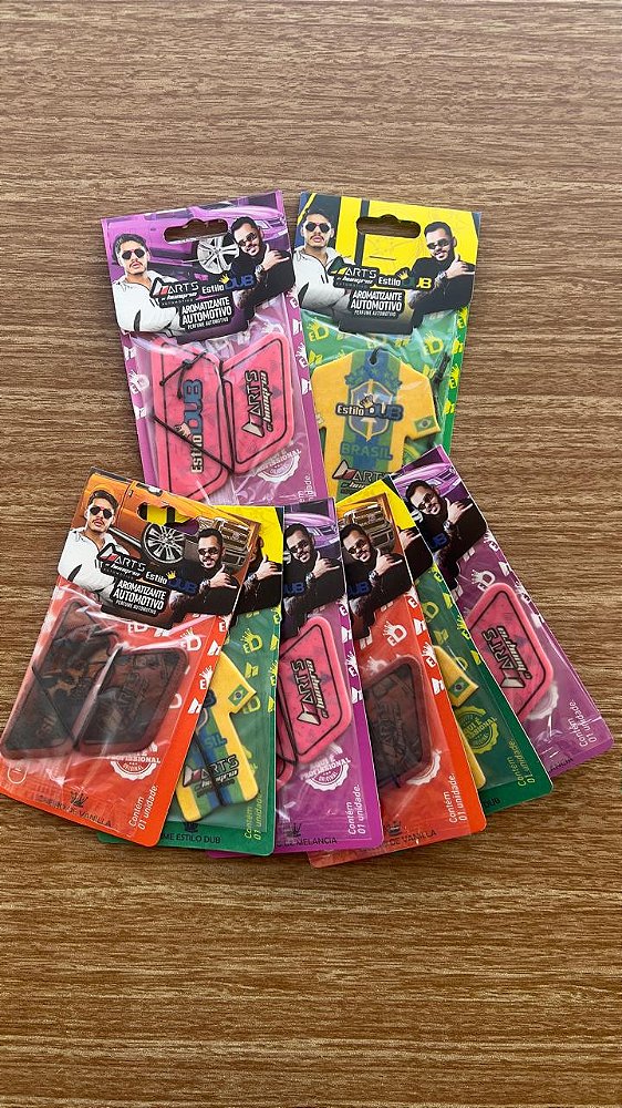 Kit Aromatizantes Estilo Dub e Hungria com 40 Unid.