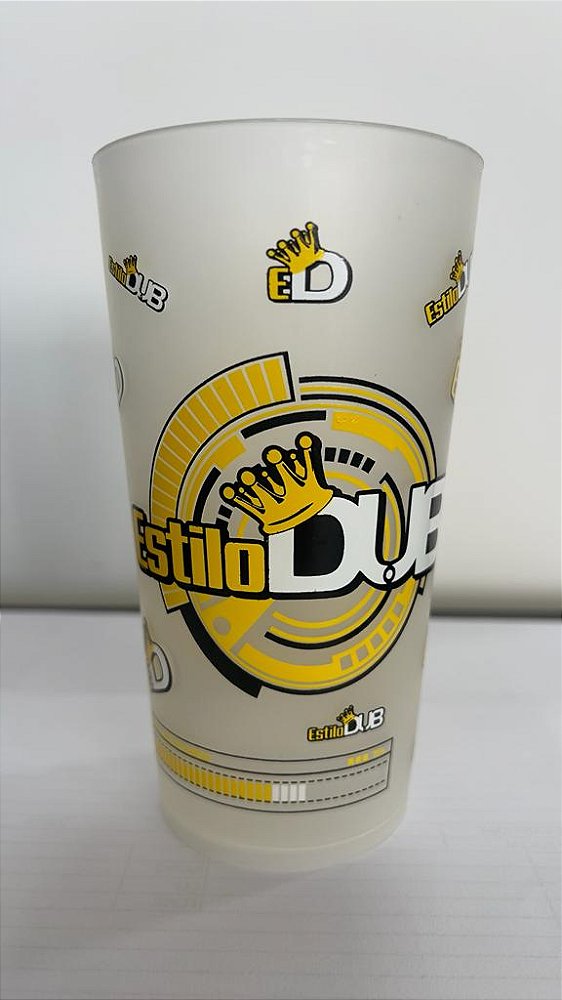 Copo ED Translucido Amarelo 600ml