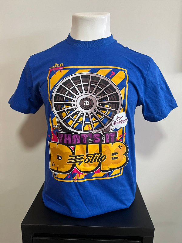 Camiseta Algodão Azul ED 08