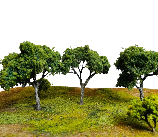 100 árvores para maquete