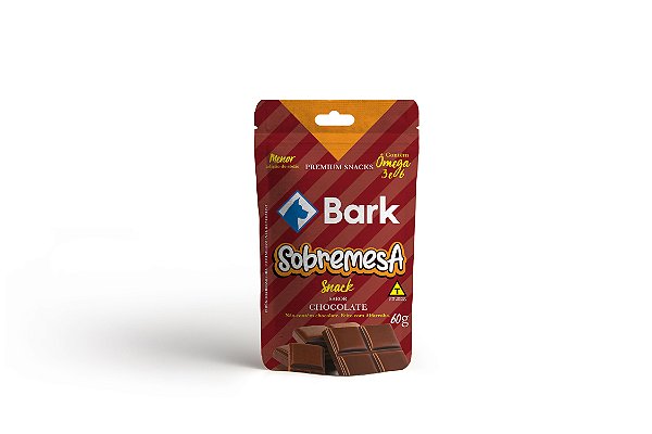Bark Snack Sobremesa Chocolate  60g