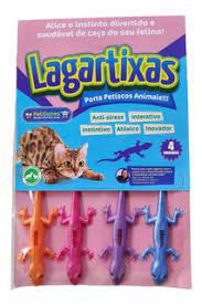 Lagartixa 4 und porta petisco- Gatos