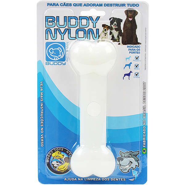 Brinquedo Buddy Toys Osso de Nylon - Osso de Nylon