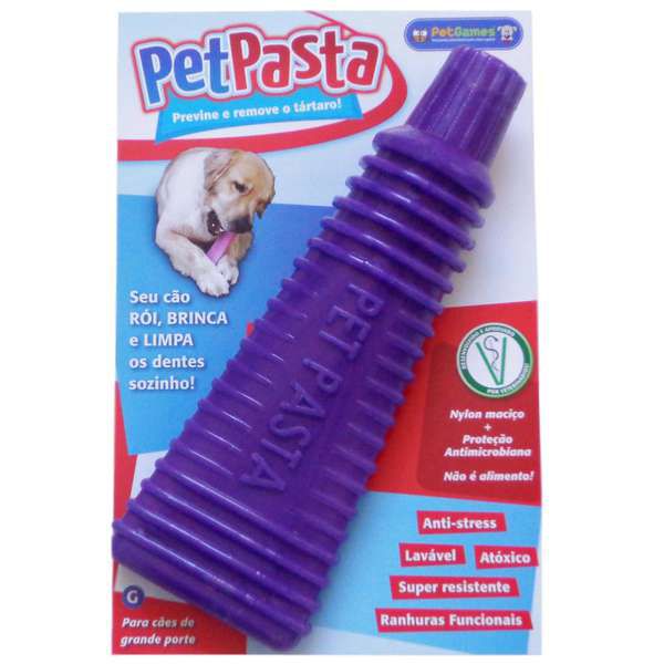 Brinquedo Pet Games Mordedor Pet Pasta – Cores Sortidas