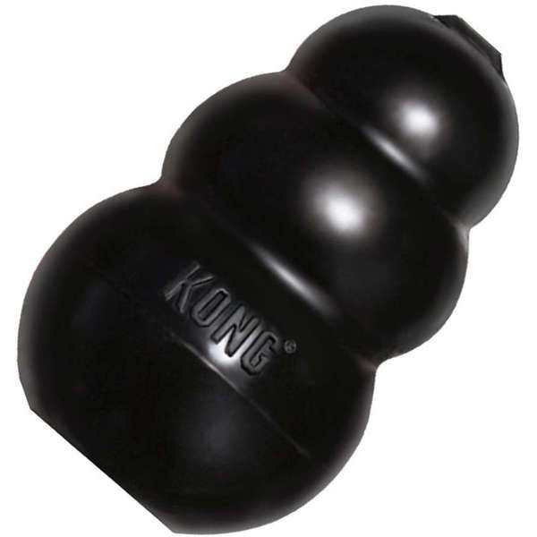 Brinquedo Interativo KONG Extreme com Dispenser para Ração ou Petisco - Preto