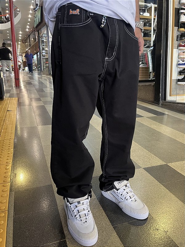 Calça Huf Jeans Cromer Pant Preto
