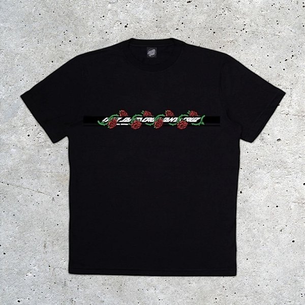 Camiseta Santa Cruz Dressen Roses Face
