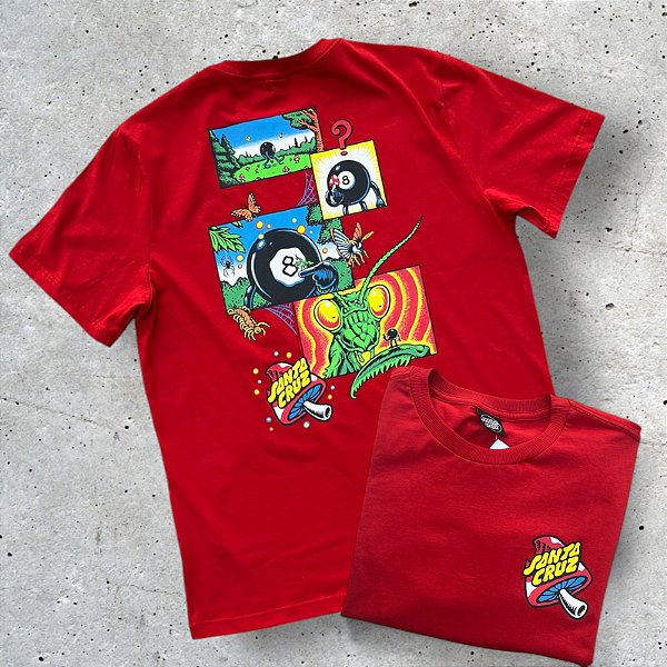 Camiseta Santa Cruz Winkowski 8Ballr Comic