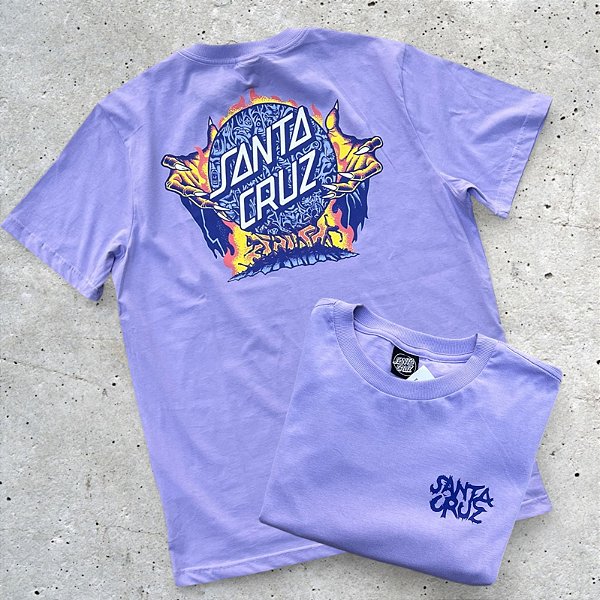 Camiseta Santa Cruz Knox Firepit Dot