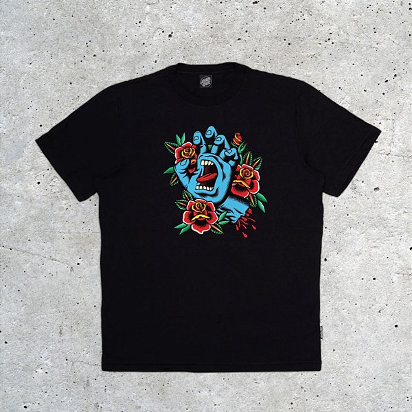Camiseta Santa Cruz Screamind Flash Front SS